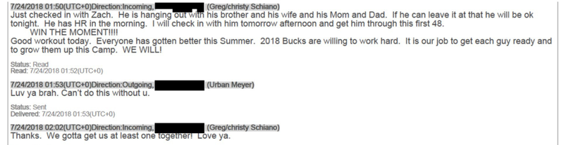 Illustration for article titled From "Win The Moment" To "He Said She Said" To "Tuff Perception World": How Urban Meyer And Ohio State Reacted To The Zach Smith News